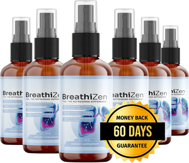 BreathiZen 6-Bottle Kit with 60-Day Money Back Guarantee